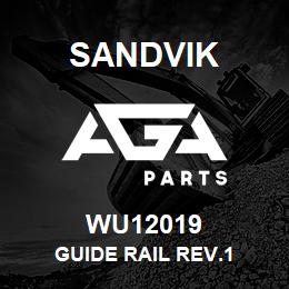 WU12019 Sandvik GUIDE RAIL REV.1 | AGA Parts