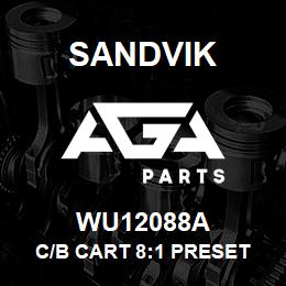 WU12088A Sandvik C/B CART 8:1 PRESET | AGA Parts