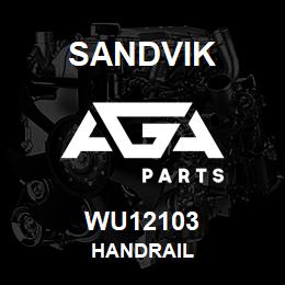 WU12103 Sandvik HANDRAIL | AGA Parts