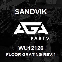 WU12126 Sandvik FLOOR GRATING REV.1 | AGA Parts