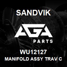 WU12127 Sandvik MANIFOLD ASSY TRAV CYL 200DLS | AGA Parts