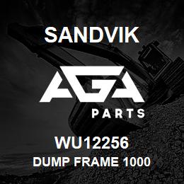 WU12256 Sandvik DUMP FRAME 1000 | AGA Parts