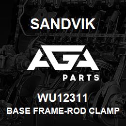 WU12311 Sandvik BASE FRAME-ROD CLAMP (2 SHEETS) | AGA Parts