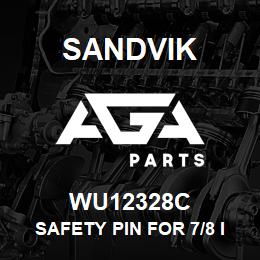 WU12328C Sandvik SAFETY PIN FOR 7/8 IN. ROPEBLOCK | AGA Parts