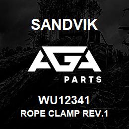 WU12341 Sandvik ROPE CLAMP REV.1 | AGA Parts