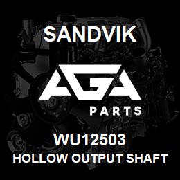 WU12503 Sandvik HOLLOW OUTPUT SHAFT | AGA Parts