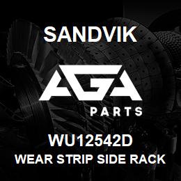 WU12542D Sandvik WEAR STRIP SIDE RACK | AGA Parts