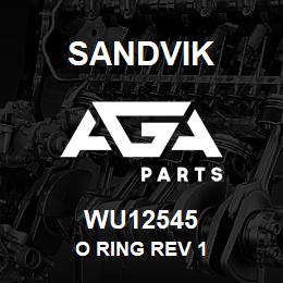 WU12545 Sandvik O RING REV 1 | AGA Parts