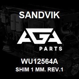 WU12564A Sandvik SHIM 1 MM. REV.1 | AGA Parts