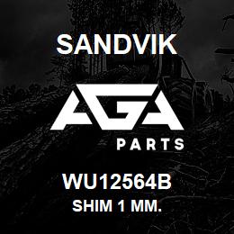 WU12564B Sandvik SHIM 1 MM. | AGA Parts