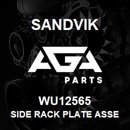 WU12565 Sandvik SIDE RACK PLATE ASSEMBLY | AGA Parts