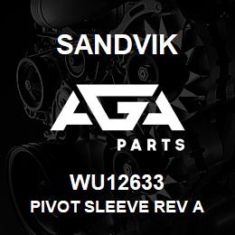 WU12633 Sandvik PIVOT SLEEVE REV A | AGA Parts