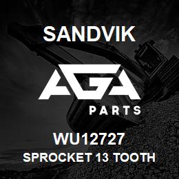 WU12727 Sandvik SPROCKET 13 TOOTH | AGA Parts