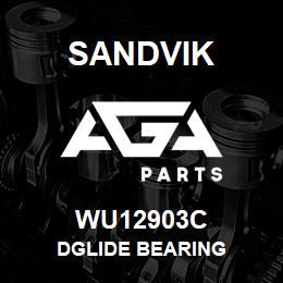 WU12903C Sandvik DGLIDE BEARING | AGA Parts