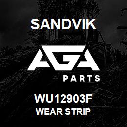 WU12903F Sandvik WEAR STRIP | AGA Parts