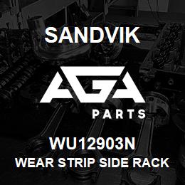 WU12903N Sandvik WEAR STRIP SIDE RACK | AGA Parts