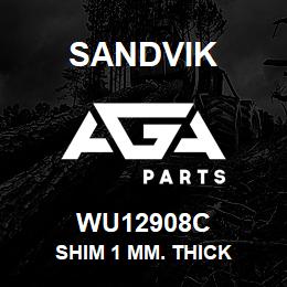 WU12908C Sandvik SHIM 1 MM. THICK | AGA Parts