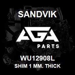 WU12908L Sandvik SHIM 1 MM. THICK | AGA Parts