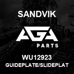 WU12923 Sandvik GUIDEPLATE/SLIDEPLATE 20X34X54 | AGA Parts