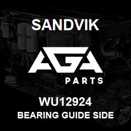 WU12924 Sandvik BEARING GUIDE SIDE | AGA Parts