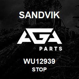 WU12939 Sandvik STOP | AGA Parts