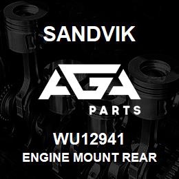 WU12941 Sandvik ENGINE MOUNT REAR | AGA Parts