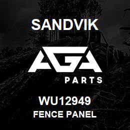 WU12949 Sandvik FENCE PANEL | AGA Parts