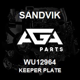 WU12964 Sandvik KEEPER PLATE | AGA Parts