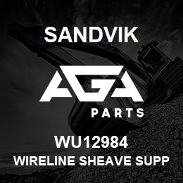 WU12984 Sandvik WIRELINE SHEAVE SUPPORT | AGA Parts