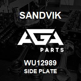 WU12989 Sandvik SIDE PLATE | AGA Parts