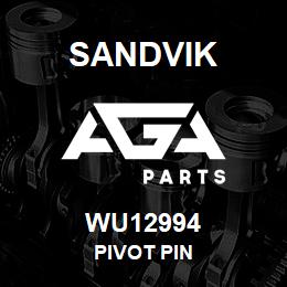 WU12994 Sandvik PIVOT PIN | AGA Parts