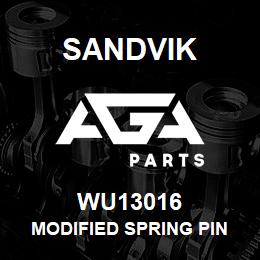 WU13016 Sandvik MODIFIED SPRING PIN REV 1 | AGA Parts