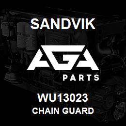 WU13023 Sandvik CHAIN GUARD | AGA Parts