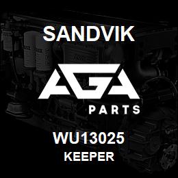 WU13025 Sandvik KEEPER | AGA Parts