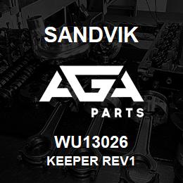 WU13026 Sandvik KEEPER REV1 | AGA Parts