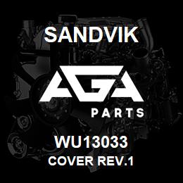 WU13033 Sandvik COVER REV.1 | AGA Parts