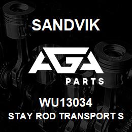 WU13034 Sandvik STAY ROD TRANSPORT SUPPORT | AGA Parts