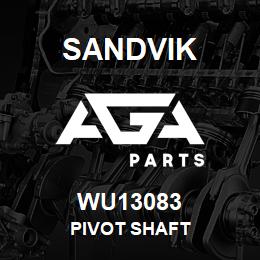 WU13083 Sandvik PIVOT SHAFT | AGA Parts