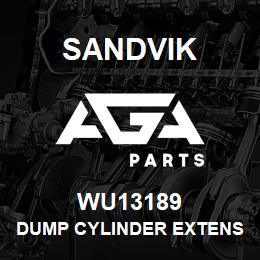 WU13189 Sandvik DUMP CYLINDER EXTENSION REV A | AGA Parts