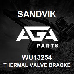 WU13254 Sandvik THERMAL VALVE BRACKET | AGA Parts