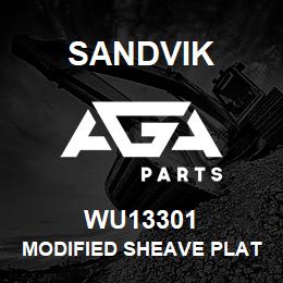 WU13301 Sandvik MODIFIED SHEAVE PLATE | AGA Parts