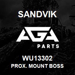 WU13302 Sandvik PROX. MOUNT BOSS | AGA Parts