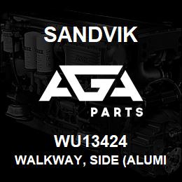 WU13424 Sandvik WALKWAY, SIDE (ALUMINIUM) REV D | AGA Parts