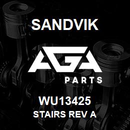 WU13425 Sandvik STAIRS REV A | AGA Parts