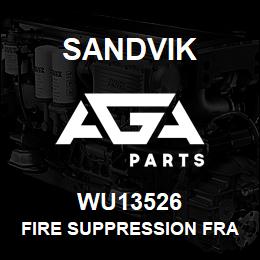 WU13526 Sandvik FIRE SUPPRESSION FRAME | AGA Parts