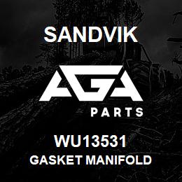 WU13531 Sandvik GASKET MANIFOLD | AGA Parts