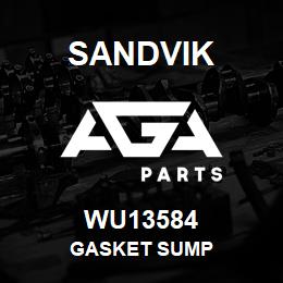 WU13584 Sandvik GASKET SUMP | AGA Parts