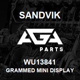 WU13841 Sandvik GRAMMED MINI DISPLAY REV A SUB CONTR | AGA Parts