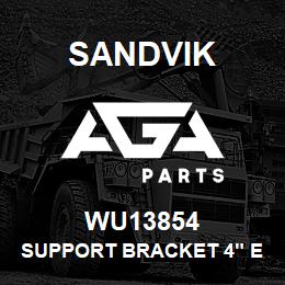 WU13854 Sandvik SUPPORT BRACKET 4" EXHAUST | AGA Parts