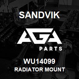 WU14099 Sandvik RADIATOR MOUNT | AGA Parts